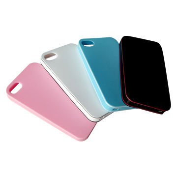 TPU Cases for iPhone, Easy Snap-on Attachment, Available in Various Colors