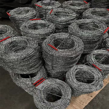 Hot Selling 400m 2.0mm Galvanized Steel Barbed Wire Coil for Fences and Construction