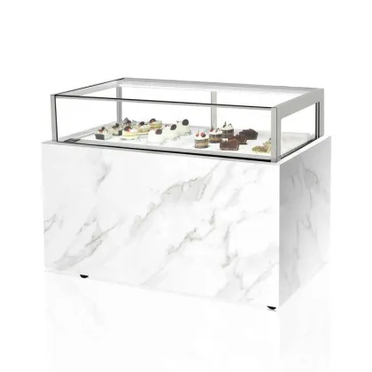 Top Quality Mousse Cake, Chocolate, and Cheesecake Refrigerated Display Case