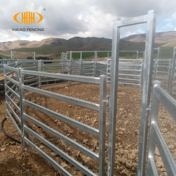 Cheap galvanized farm panel cattle fence panels