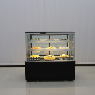 Commercial Cake Cabinet: 1.2 Meter Curved Fridge Display Case