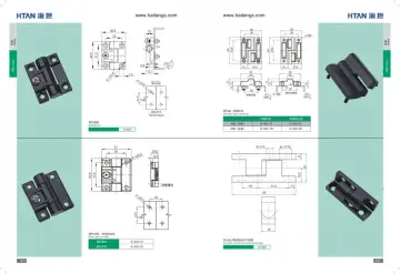 Clip-on Hydraulic Door Hinge