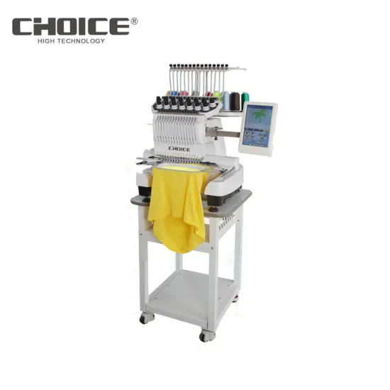 High Speed 1 Head 12 Needles GC1201EB Embroidery Sewing Machine