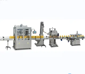 Automatic Liquid Soap Filling, Capping, and Labeling Machine