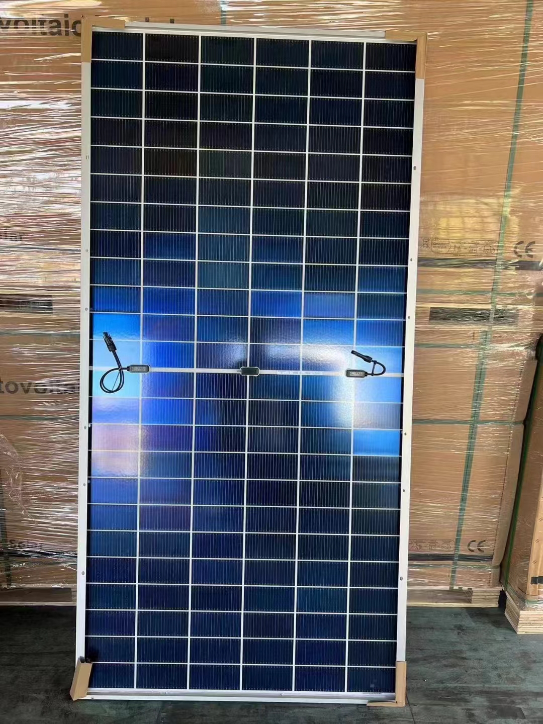 Photovoltaic Module solar panel bifacial type 700w