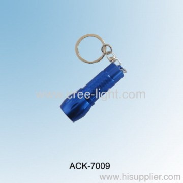 1led سلسلة المفاتيح الألومنيوم أدى 7009 Ack الخفيفة