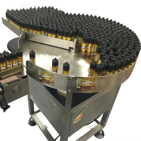 Automatic Round Flat Bottle Tin Can Jar Collecting Turntable - 15 Sets in Stock Now