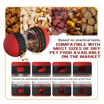 New Arrival Factory Wholesale Pet Fun Feeder Cat Rolling Ball Feeder