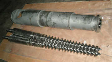 Plastic Conical Twin Screw And Barrel For Battenfeld Extruder 
