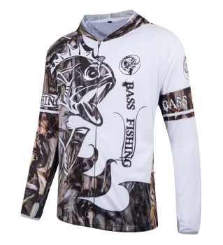 Hot Sale Custom UPF 50+ UV Protection Fishing Jersey