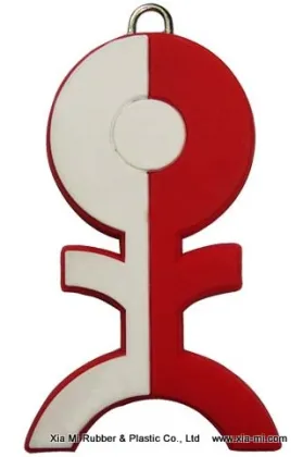 new trendy engraved special logo soft pvc ykk zipper puller