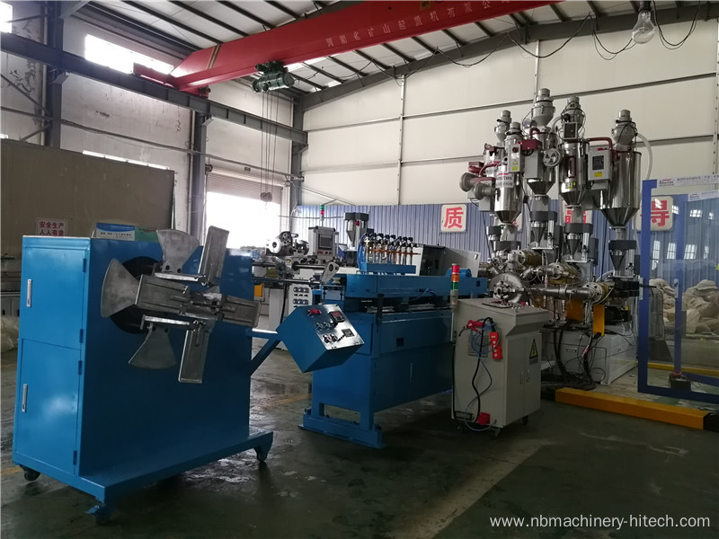 PVC/PE Single Wall Corrugated Pipe Extrusion/Production Line