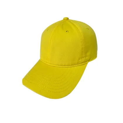 Solid Royal Blue Unstructured Cotton Baseball Cap