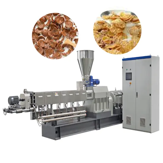 PLC-Controlled Twin Screw Corn Flakes Production Line: A Comprehensive Breakfast Cereal Manufacturing Solution