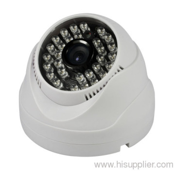 White Color Cmos Ir Dome Cameras 