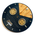 Special Wooden Dial For Chronograph Watch