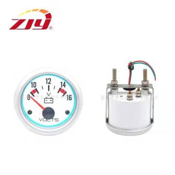 52mm Voltmeter 8-16V plastic