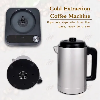 Popular 2L Ultrasonic Vibration Cold Brew Iced Coffee Maker