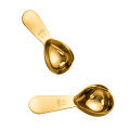 2 Tablespoon 30ML Gold-plated Stainless Steel Coffee Scoop