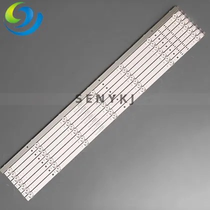 8pcs LED Backlight Strip LED65D07-ZC62AG-02D for ONN 30365007043D Onn 100012587