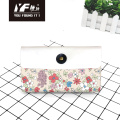 Custom see you everday PU leather handbag cosmetic bag pencil case&bag multifunctional bag