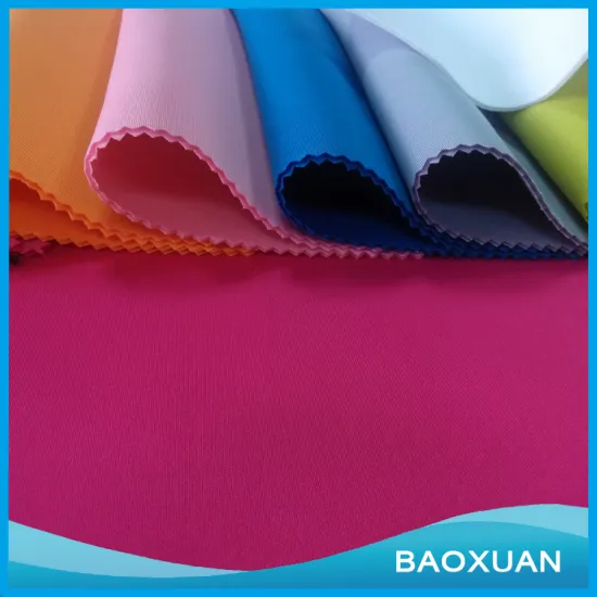 95%polyester 5%spandex 75D36F+30D solid scuba fabric