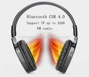 Fashion hi blue bluetooth headset wireless for all phone