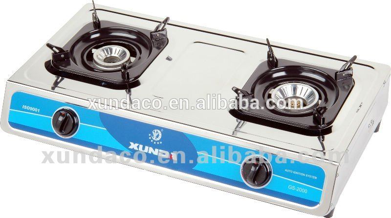 Classic Type Double Burner Gas Cooker