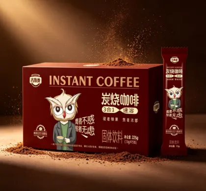 Charred Coffee Instant Brew Bold Smoky Flavor