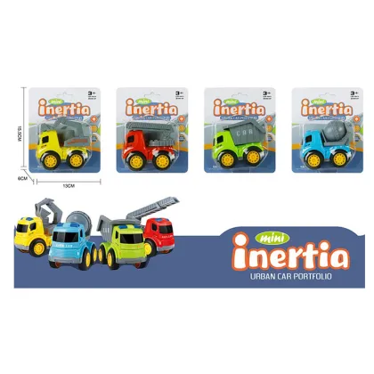 Promotion Toys: 1 Dollar Friction Truck Mini Car - An Inertial Engineering Vehicle Toy