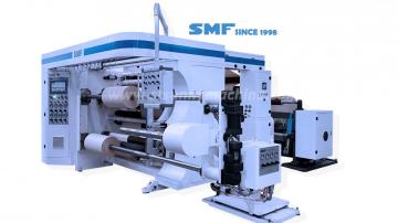 Duplex center shaft slitting rewinding machine GFTW-1600C1