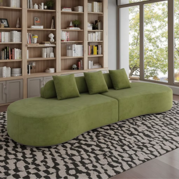 Contemporary Comfort and Space-Saving Design Sofa