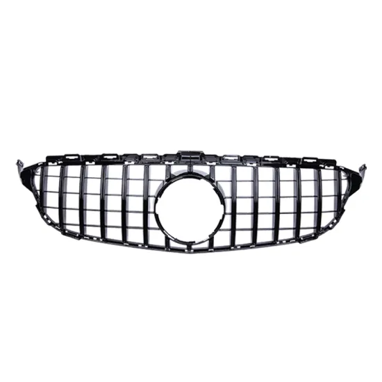 Hot Sale Front Car GT Grille for Benz C-Class W205 ABS Material 2015-2018