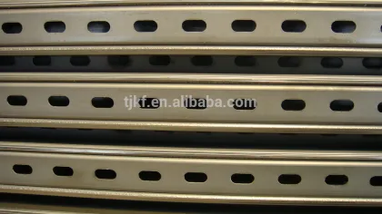 China galvanized unistrut steel rails