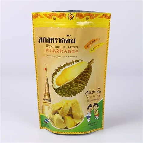 food grade snack/nuts/biscuits glossy finished packaging bag