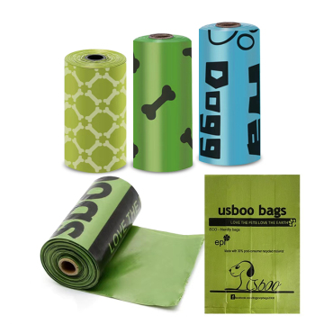 Eco Friendly Compostable Scented Biodegradable Dog Waste Bags