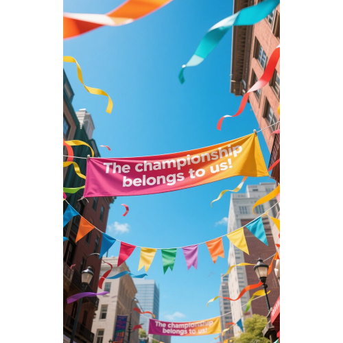 Custom Color Banners for Brand Promotion