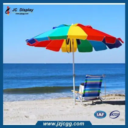 Printed Patio Umbrella OEM/ODM Accepted Folding Beach Umbrella