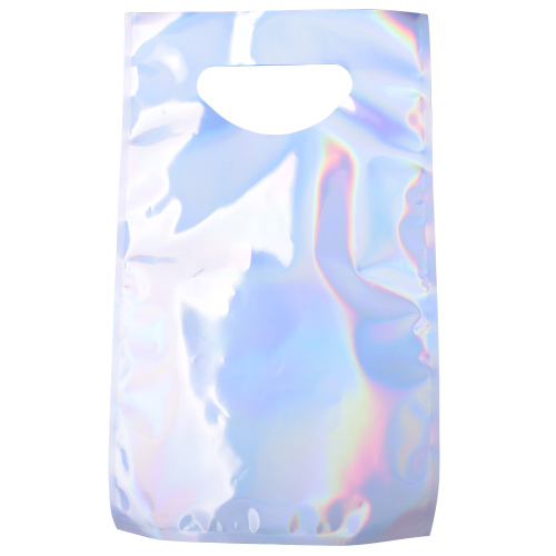 recycled holographic printing packaging pouch