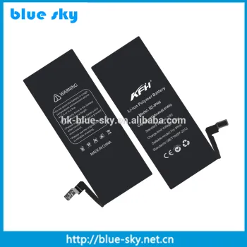 AAA Quality 0 Cycles 12 Months Warranty High Quality 1810mah Battery for IPhone 6