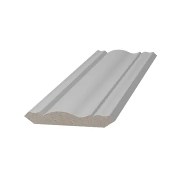 white Primed MDF crown moulding for wall corner decoration