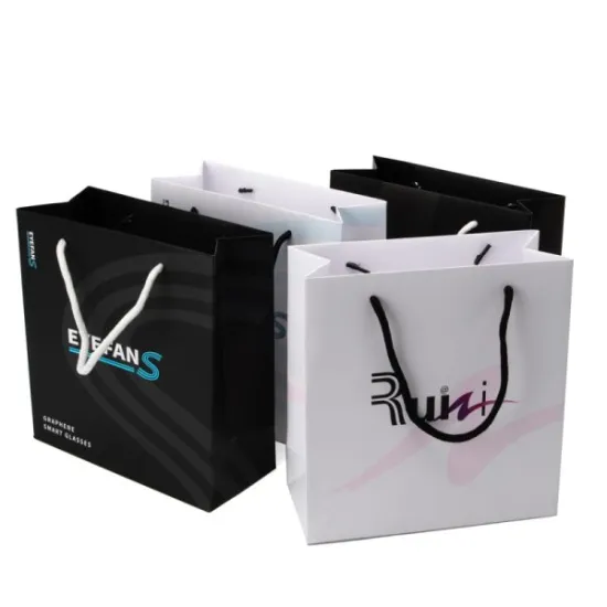 Custom Printed Kraft Paper Bags with Your Logo