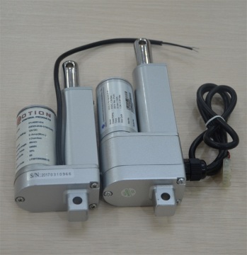 Linear actuator solution for lawn mower