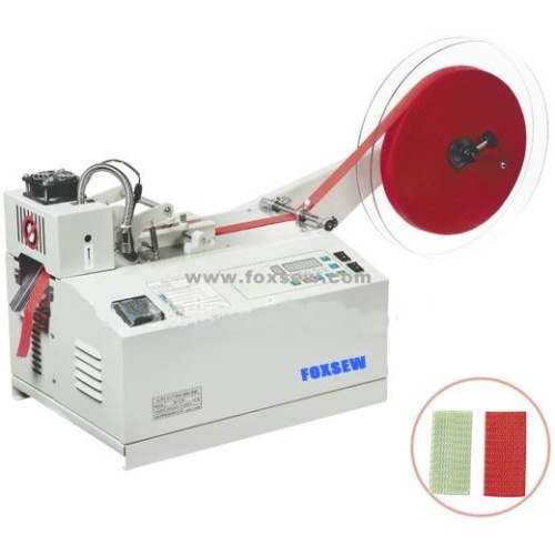 Automatic Fabric Tape Cutter Machine Hot Knife