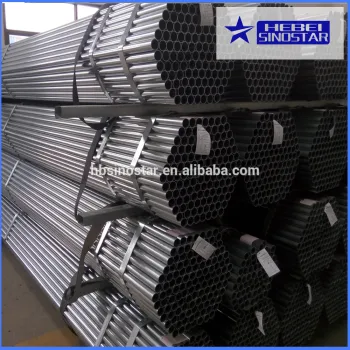 Hot Dip Galvanized Steel round Pipe from China