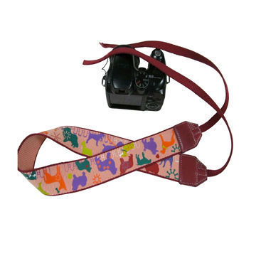 Custom Heat Transfer Printed Camera Neck Straps