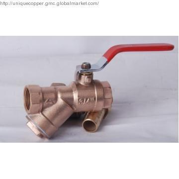 XY-QF-017 Bronze Ball Valve   1/2\'