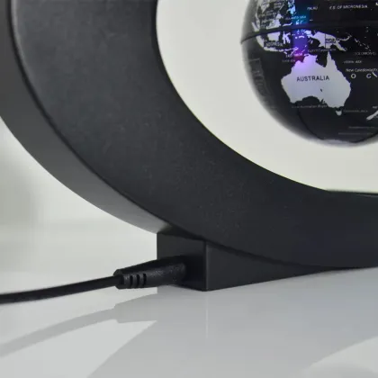 Magnetic Levitation Globe Display: Rotating, Floating World Map