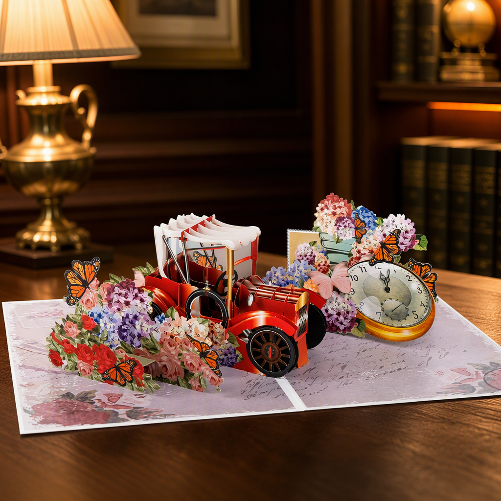 vintage-car-bouquet-milestone-celebration-sce