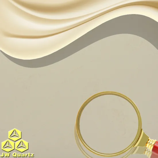 Chick-Soft Beige Quartz Stone Slab for Countertop